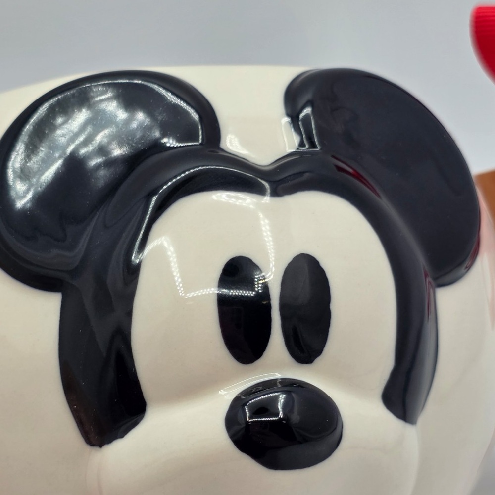 Rae Dunn Disney MICKEY Mouse Round Mug Vintage Face NEW 2025 DESIGN - Picture 2 of 4